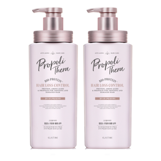엘라스틴 프로폴리테라 헤어 로스 컨트롤 힘없는 모발용 볼륨 샴푸, 500ml, 2개