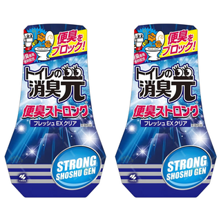 小林製藥 浴廁消臭元 便臭專用 消臭劑 400ml, 2瓶