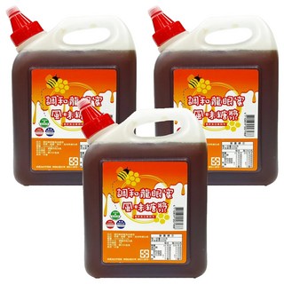 同正 調和龍眼蜜風味糖漿 3kg, 3桶