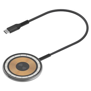 PHILIPS 飛利浦 磁吸無線快充充電器 125cm, DLK3537Q, 1個