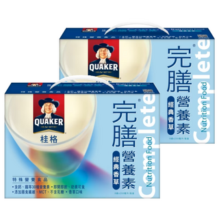QUAKER 桂格 完膳 營養素禮盒 香草口味 8罐, 2L, 2盒
