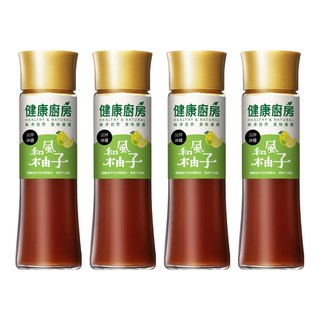 健康廚房 和風柚子拌醬, 清爽不油膩, 柚子微酸淡雅, 不添加防腐劑, 每份熱量低於20大卡, 200ml, 4瓶