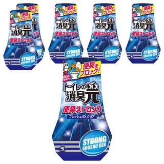 小林製藥 浴廁消臭元 便臭專用 消臭劑 400ml, 6瓶