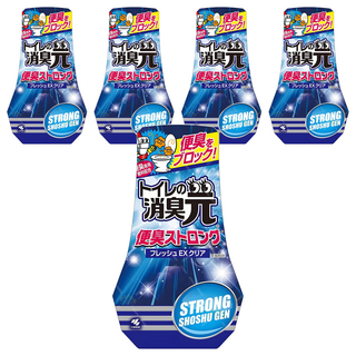 小林製藥 浴廁消臭元 便臭專用 消臭劑 400ml, 5瓶