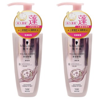Schwarzkopf 施華蔻 豐盈韌髮護髮素, 2個, 400ml