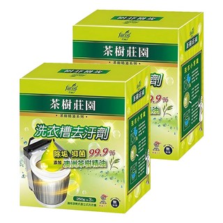 farcent 花仙子 洗衣槽去汙劑 茶樹精油 3包, 750g, 2盒