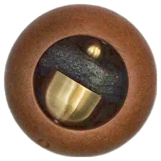 日式實木多巴胺風鈴圓形, 胡桃木款, 7.5 x 4.5cm