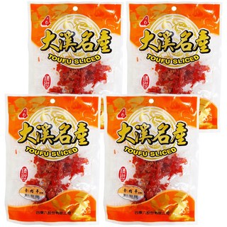 四乘六 素肉干 大溪名產, 60g, 4包