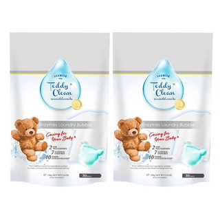 清淨海 Teddy Clean 系列 植萃酵素洗衣膠囊 晨露香, 30顆, 2袋