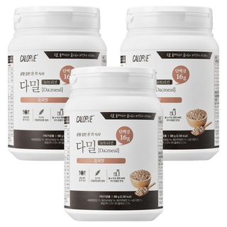 CALOBYE 蛋白奶昔粉 五穀口味, 560g, 3罐