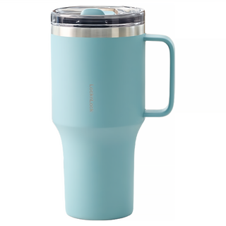 LocknLock 樂扣樂扣 都會王者隨行杯, 鋼青色, 820ml, 1個