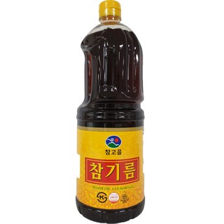 Chamgoeul 芝麻香油, 1.8L, 1瓶