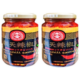十全 朝天辣椒王 Hot Chili Sauce, 240g, 2罐