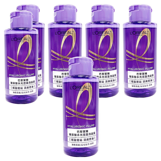 L'OREAL PARiS 巴黎萊雅 台灣公司貨 玻尿酸水光豐盈洗髮露, 6個, 100ml