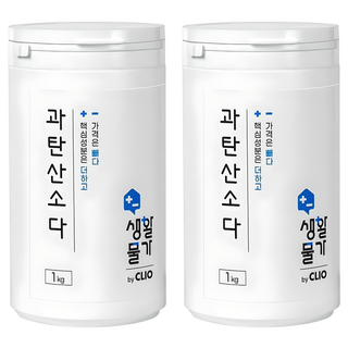 크리오 생활물가 과탄산소다 다목적 세정제, 1kg, 2개