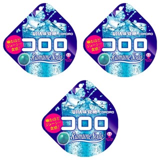 UHA 味覺糖 酷露露Q糖 汽水味, 40g, 3包