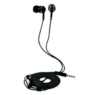 iSee SEEHOT 入耳式音樂耳機麥克風 120cm耳機線, SH-MHS340, 黑色