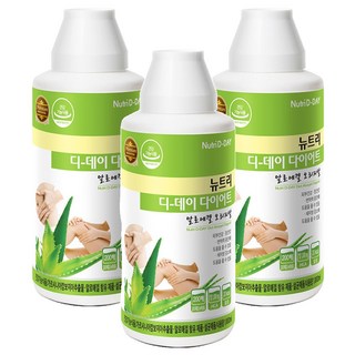 뉴트리디데이 다이어트 알로에겔 오리지날, 1L, 3개