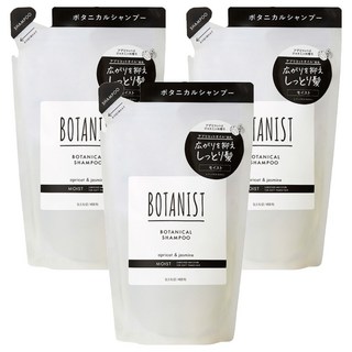 BOTANIST 植物性滋潤型洗髮精補充包 杏子&茉莉, 400ml, 3包