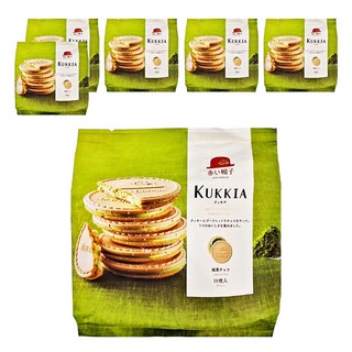 紅帽子 AKAI BOHSHI Kukkia 法蘭酥 抹茶 10片, 日本原裝進口, 78g, 6包