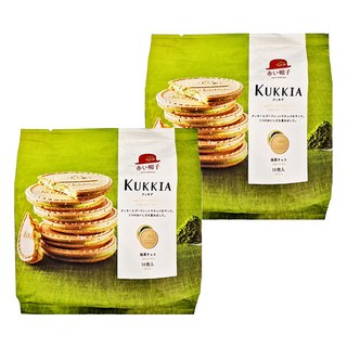 紅帽子 AKAI BOHSHI Kukkia 法蘭酥 抹茶 10片, 日本原裝進口, 78g, 2包
