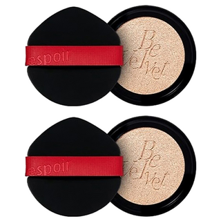 espoir 艾絲珀 Be Velvet完美絲滑遮瑕氣墊粉餅補充蕊 13g, 21 Ivory, 2個