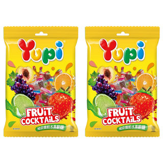 Yupi 繽紛水果軟糖 25入, 250g, 2袋