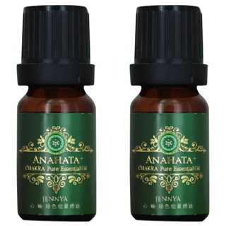 JENNYA 婕妮雅 綠色心輪精油, 10ml, 2個