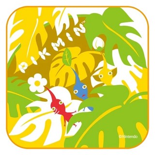 迷你方巾 100%棉 200 x 200 mm, 皮克敏 多色, 1條