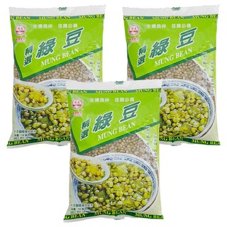 義峰食品 精選綠豆, 400g, 3包