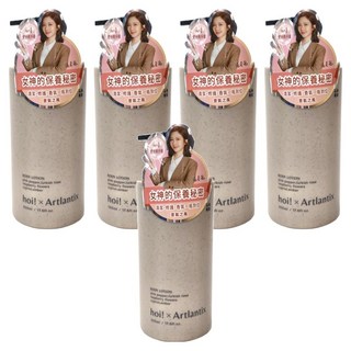 hoi 好好生活 日京山風輕透保濕乳液, 粉紅胡椒, 土耳其玫瑰, 覆盆子花 500ml 台灣, 5瓶