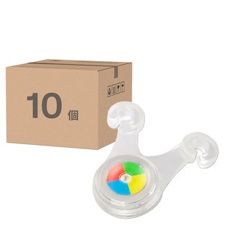 Lifecode 生活密碼 LED三段閃燈10個 雙掛勾設計 節能高效 警示燈, 透明