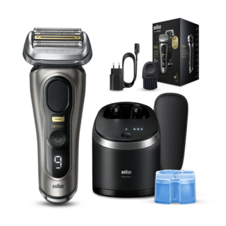 BRAUN 시리즈 9 PRO+ 전기면도기, 9565cc, 그라파이트