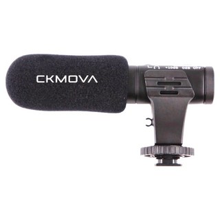 CKMOVA VCM3 電容式相機麥克風, 適用於DSLR和智能手機, 1個