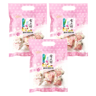 惠香 法式雪花餅, 搭配香蔥蘇打餅乾 鹹甜美味, 156g, 3袋