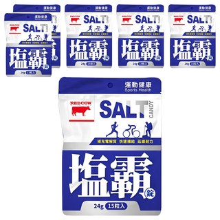 RED COW 紅牛 聰勁鹽霸錠 24g, 15顆, 1.6g, 6包