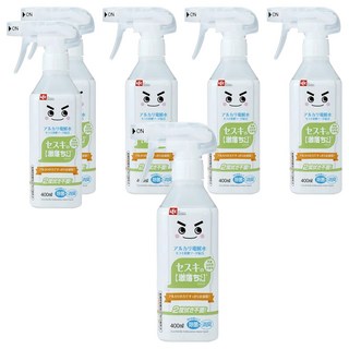 LEC 激落君 倍半碳酸鹼性電解水家用清潔劑 400ml 除菌消臭 無需二次清潔劑, 6瓶