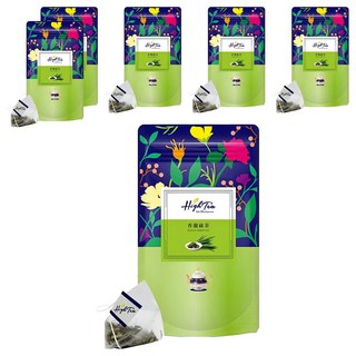 High Tea 伂橙 香蘭綠茶1.5g*12包*6袋 香蘭葉 綠茶 茶包, 1.5g