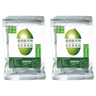 果乾小弟 戀愛青芒果乾 台灣製造 無人工添加物, 70g, 2包