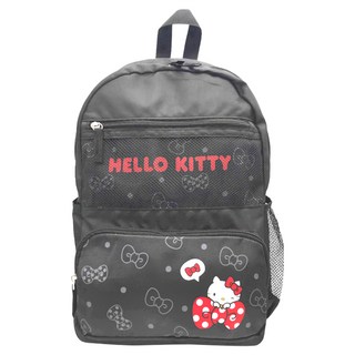 Hello Kitty 凱蒂貓 輕便休閒背包 尼龍布, 28 x 40 x 12 cm
