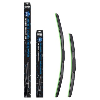 CARTEM 石墨塗層混合式雨刷 600mm + 400mm, 參考內容