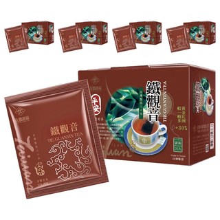 永發茗茶 鐵觀音 茶葉 台灣製造, 2.7g, 16包, 5盒