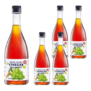 十全御品白葡萄醋 600ml, 5瓶