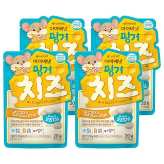 韓國 ivenet 手指起司, 20g, 起司口味, 4個