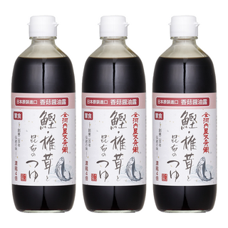 大醬 鰹魚昆布醬油露, 500ml, 3瓶