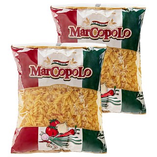 MarCopoLo 馬可波羅 螺絲麵, 500g, 2包