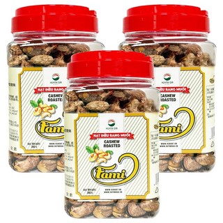 AJI OKASHI 味覺百撰 越南鹽味帶皮腰果, 3個, 380g