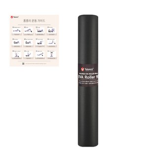 밸런시스 NEW EVA 폼롤러, 블랙, 1개