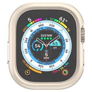 MAGEASY SKIN 手錶保護殼 49mm, 1個, 星光白