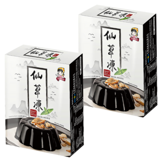 SIGNWIN 三得冠 仙草凍粉, 簡單製作香Q果凍，冬天也可以做成燒仙草, 60g, 2盒